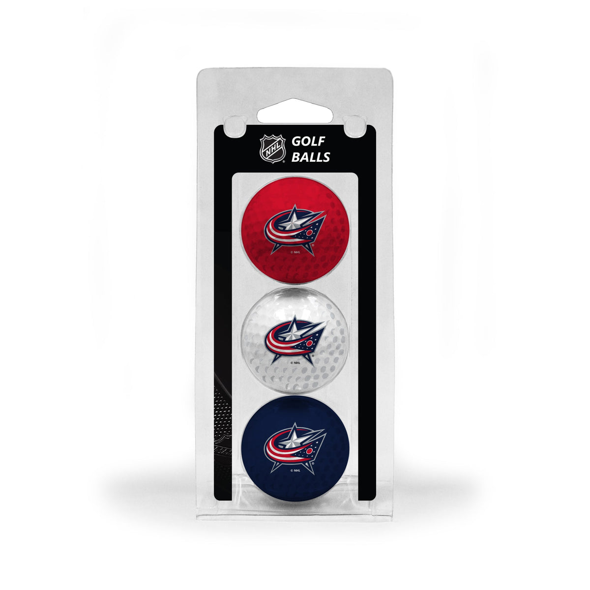 Team Golf COLM Blue Jackets Golf Balls - 3 Pack - Team