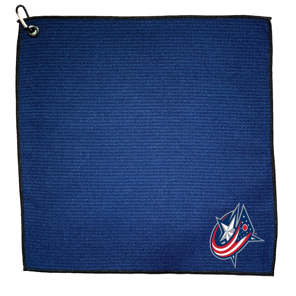 Team Golf COLM Blue Jackets Golf Towels - Microfiber 15X15 Color - 