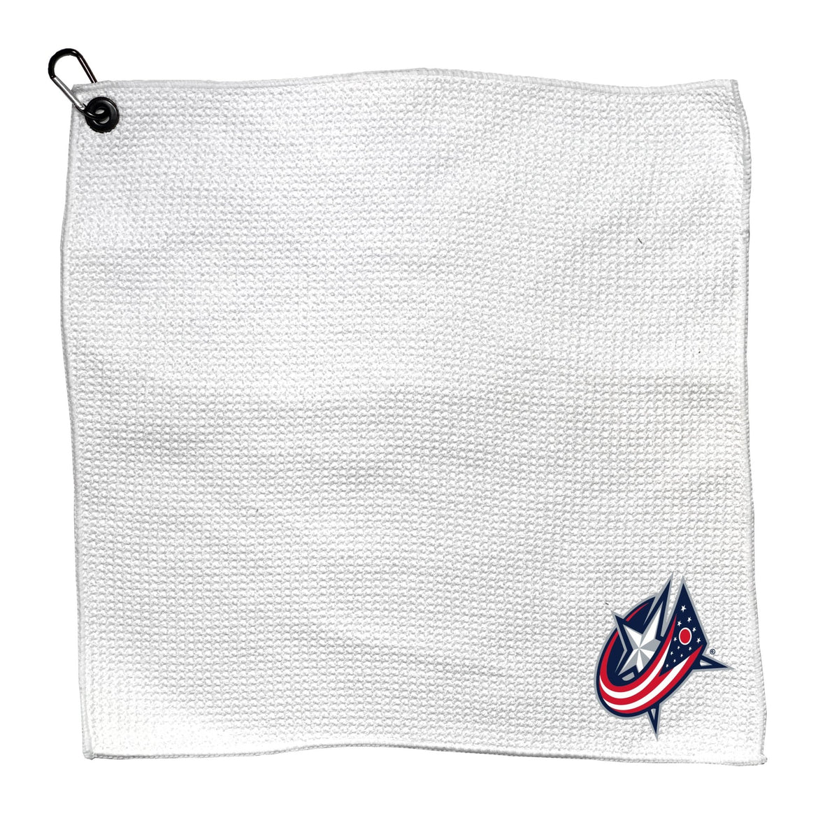Team Golf COLM Blue Jackets Golf Towels - Microfiber 15X15 White - 