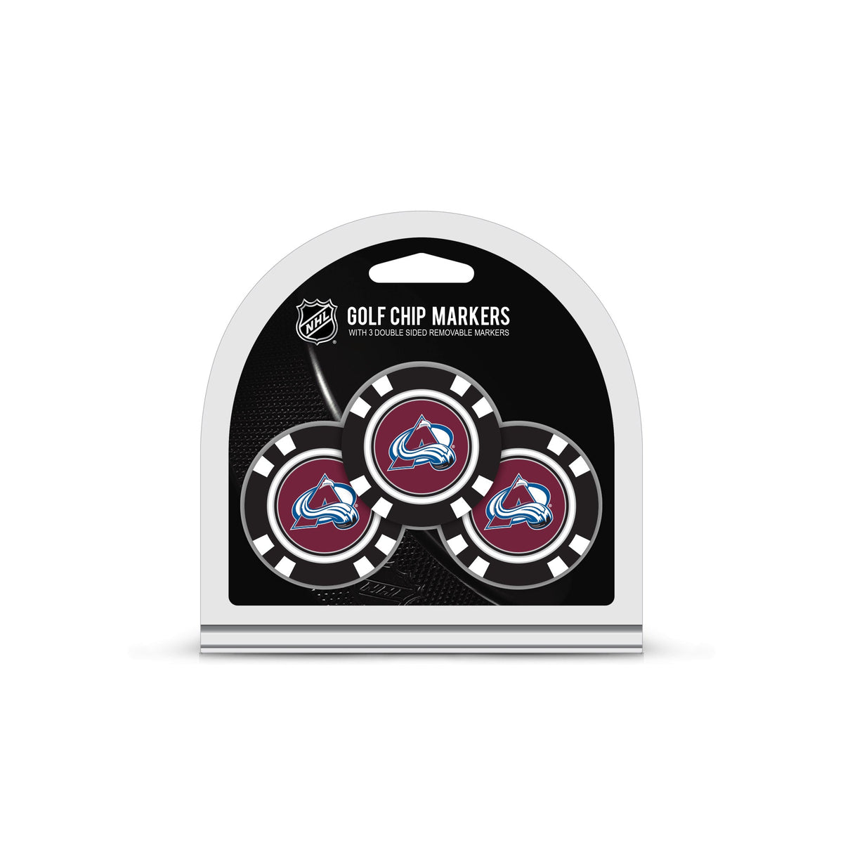 Team Golf COLO Avalanche Ball Markers - 3 Pack Golf Chip Markers - 