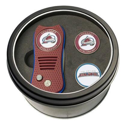 Team Golf COLO Avalanche Golf Gift Sets - Tin - Divot Tool & 2 Markers - 