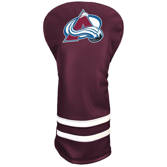 Team Golf Colorado Avalanche DR/FW Headcovers - Vintage Driver HC - Printed Color