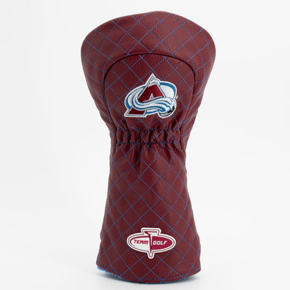 Team Golf Colorado Avalanche DR/FW Quilted Headcovers - Team Golf USA