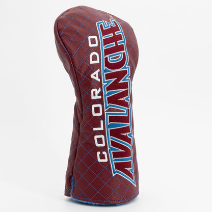 Team Golf Colorado Avalanche DR/FW Quilted Headcovers - Team Golf USA