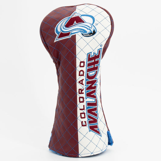 Team Golf Colorado Avalanche DR/FW Quilted Headcovers - Team Golf USA