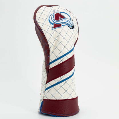 Team Golf Colorado Avalanche DR/FW Quilted Headcovers - Team Golf USA