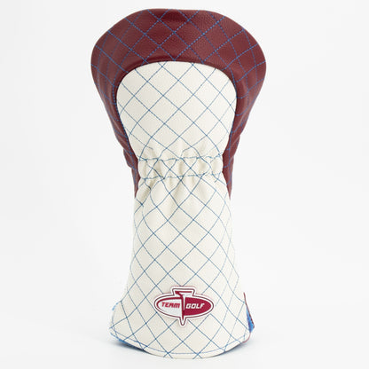 Team Golf Colorado Avalanche DR/FW Quilted Headcovers - Team Golf USA