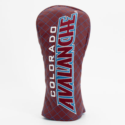 Team Golf Colorado Avalanche DR/FW Quilted Headcovers - Team Golf USA