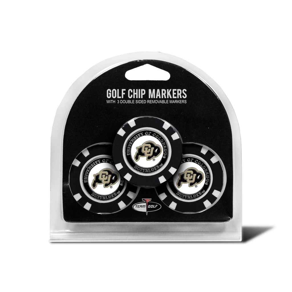 Team Golf Colorado Ball Markers - 3 Pack Golf Chip Markers - 