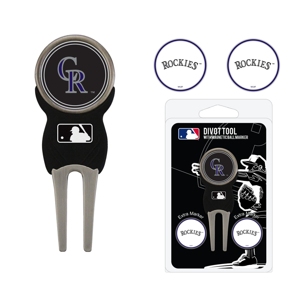 Team Golf Colorado Rockies Divot Tools - Signature Divot Tool Pack - 