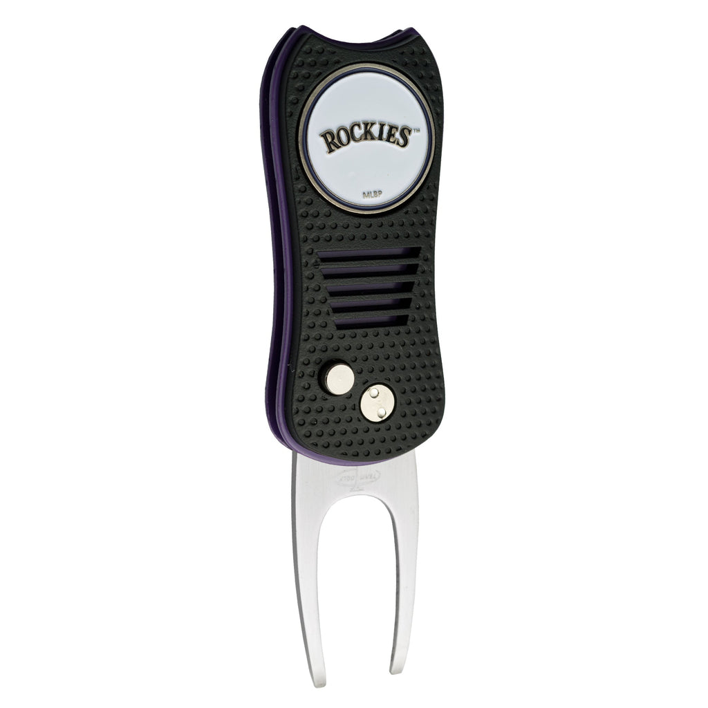 Team Golf Colorado Rockies Divot Tools - Switchblade Divot Tool - 