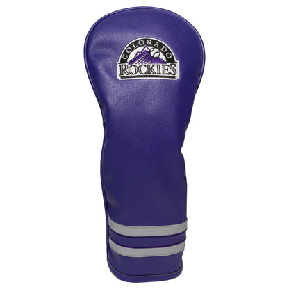 Team Golf Colorado Rockies DR/FW Headcovers - Fairway HC - Embroidered