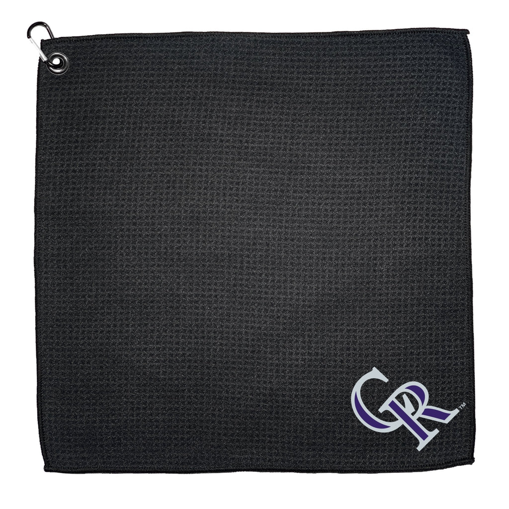 Team Golf Colorado Rockies Golf Towels - Microfiber 15X15 Color - 