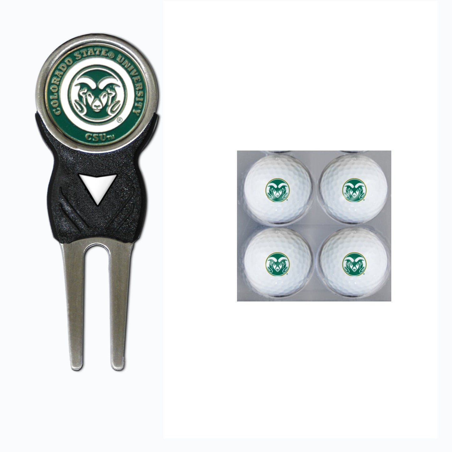 Team Golf Colorado St Golf Gift Sets - 4 Ball Gift Set - 