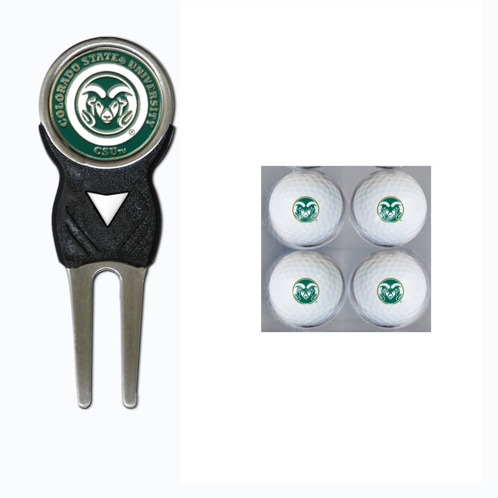 Team Golf Colorado St Golf Gift Sets - 4 Ball Gift Set - 