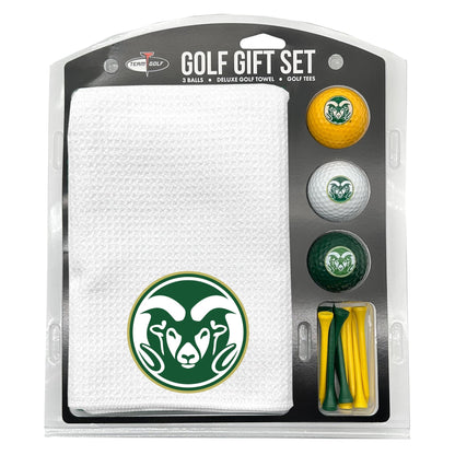 Team Golf Colorado St Golf Gift Sets - Microfiber Towel Gift Set - White - 