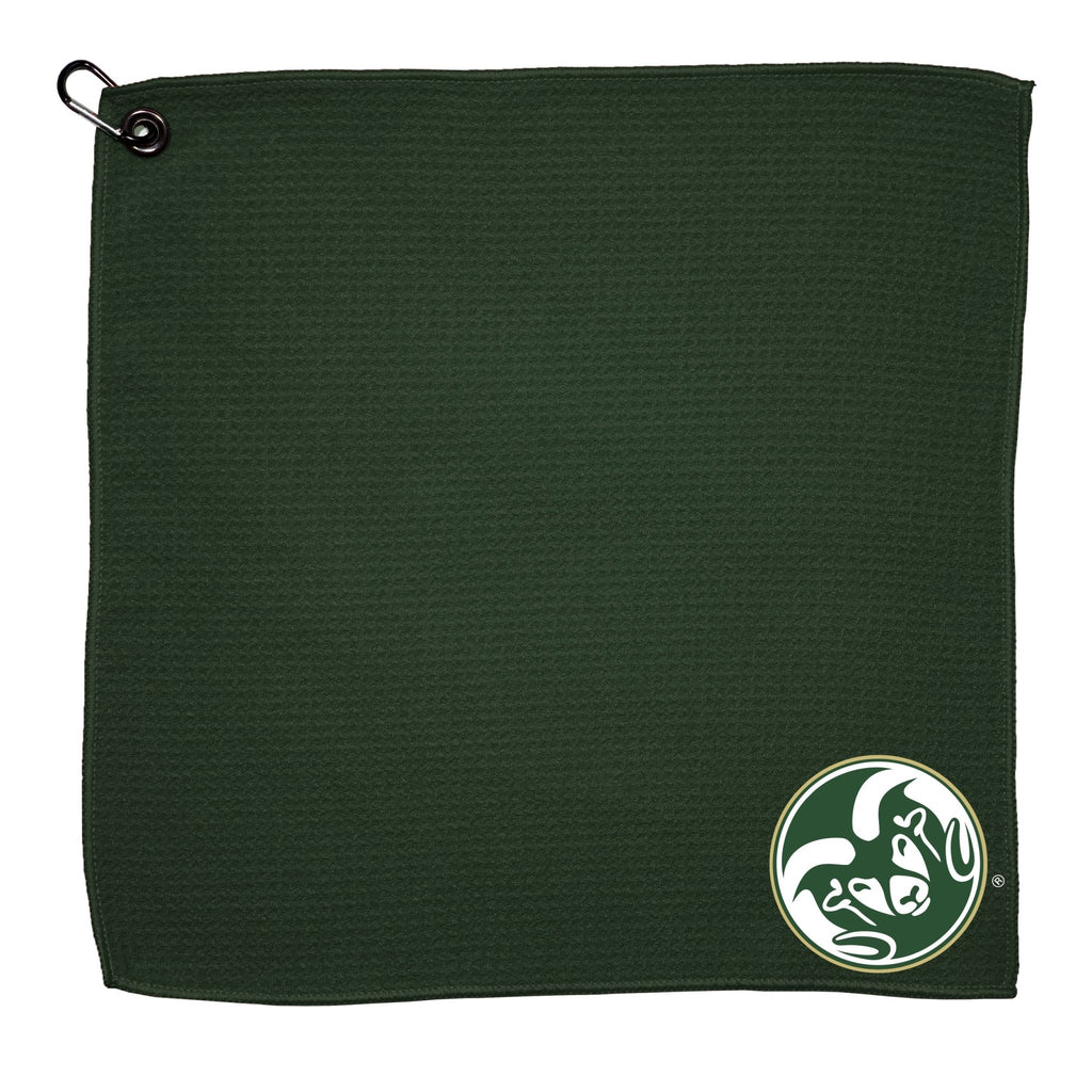 Team Golf Colorado St Golf Towels - Microfiber 15X15 Color - 