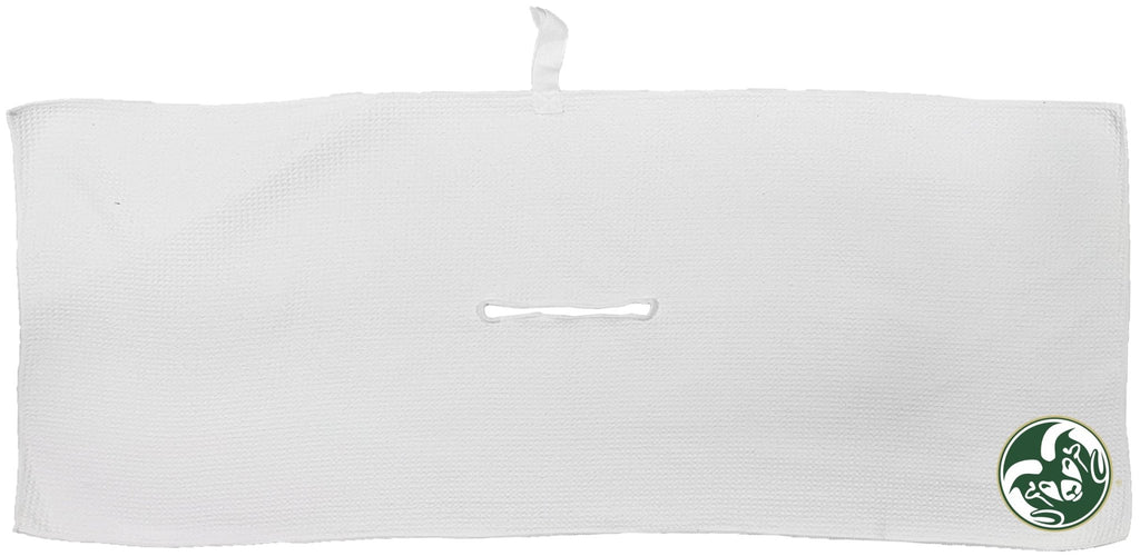 Team Golf Colorado St Golf Towels - Microfiber 16X40 White - 