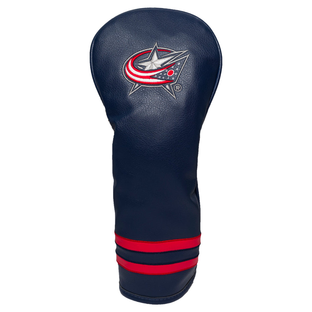 Team Golf Columbus Blue Jackets DR/FW Headcovers - Fairway HC - Embroidered