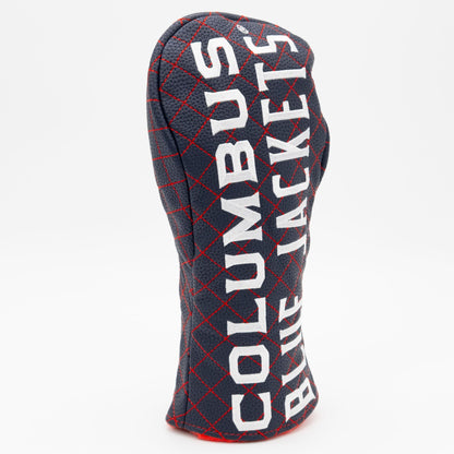 Team Golf Columbus Blue Jackets DR/FW Quilted Headcovers - Team Golf USA