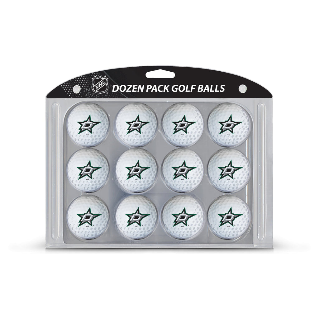 Team Golf DAL Stars Golf Balls - 12 Pack - White