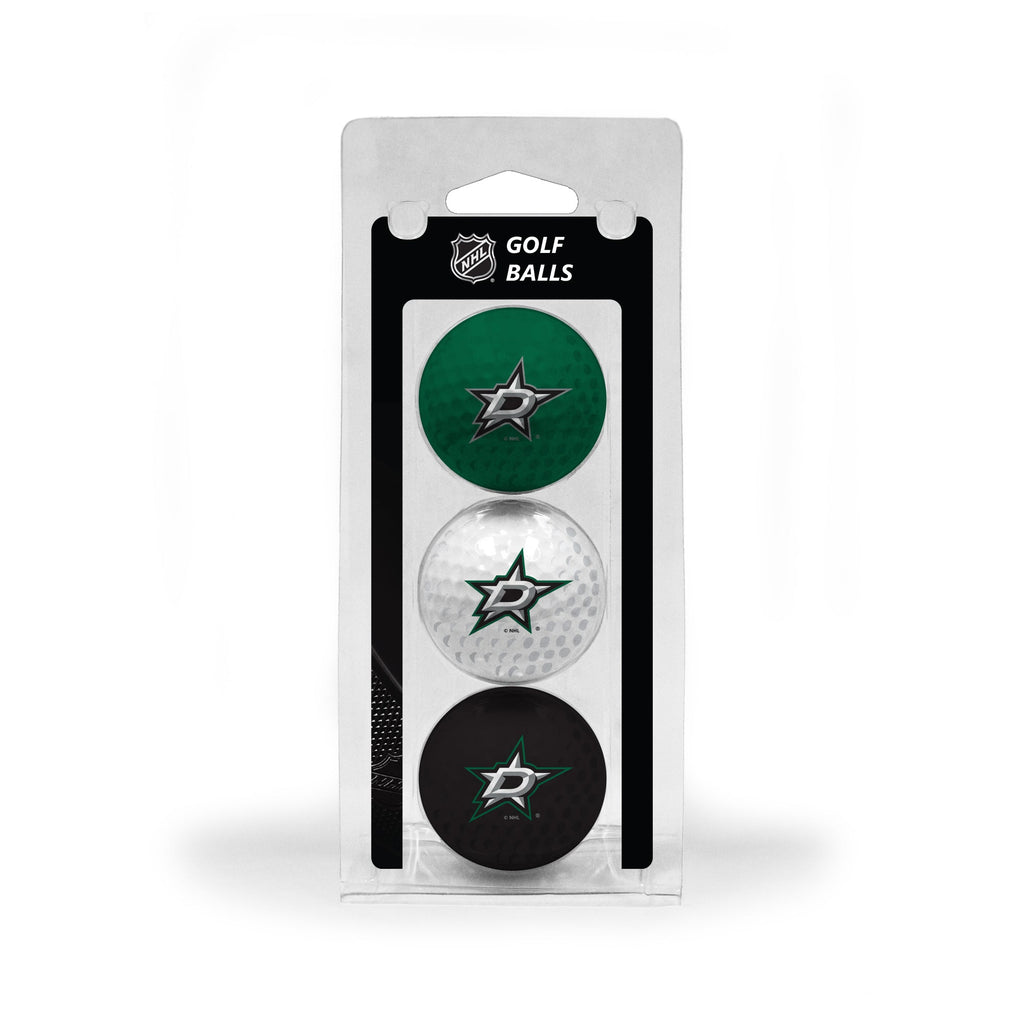 Team Golf DAL Stars Golf Balls - 3 Pack - Team