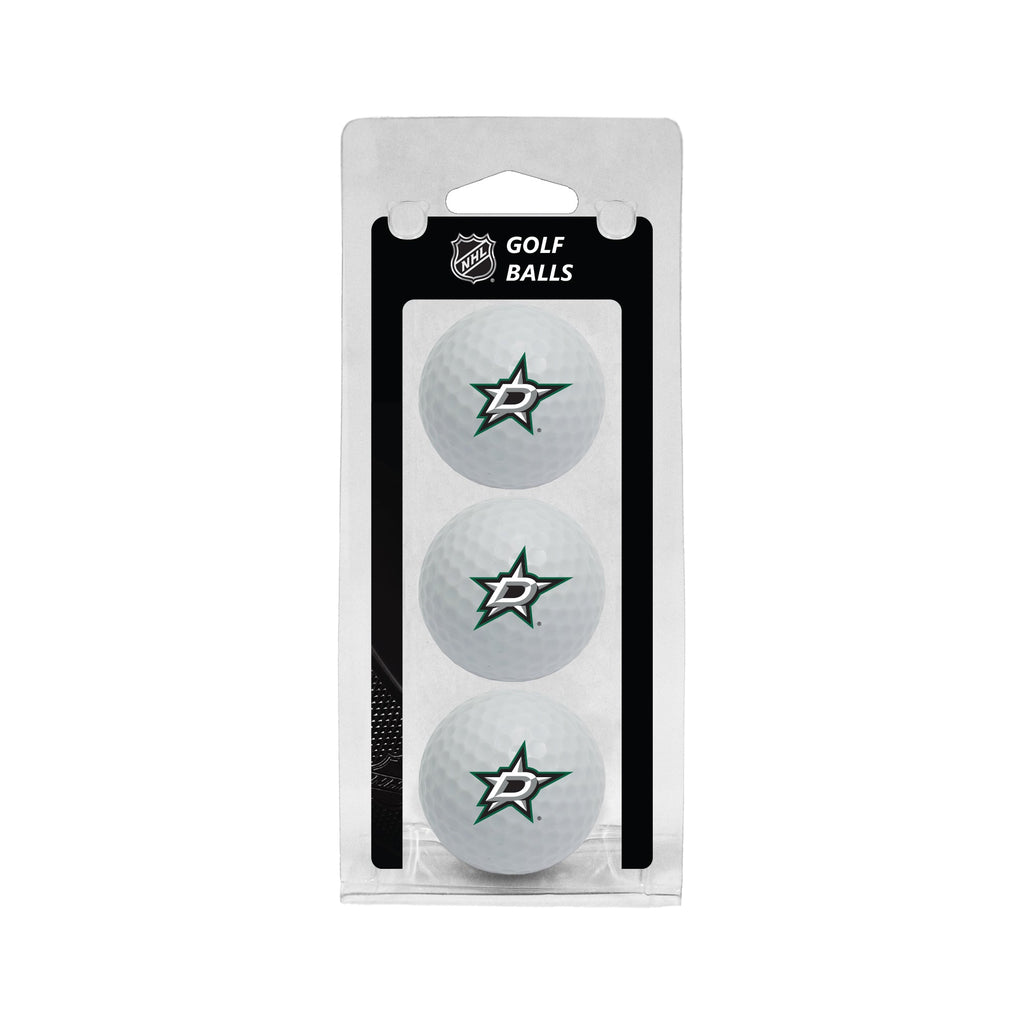 Team Golf DAL Stars Golf Balls - 3 Pack - White