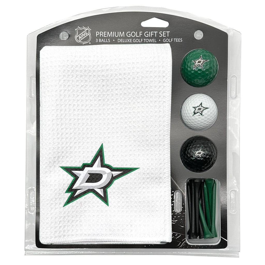 Team Golf DAL Stars Golf Gift Sets - Microfiber Towel Gift Set - White - 