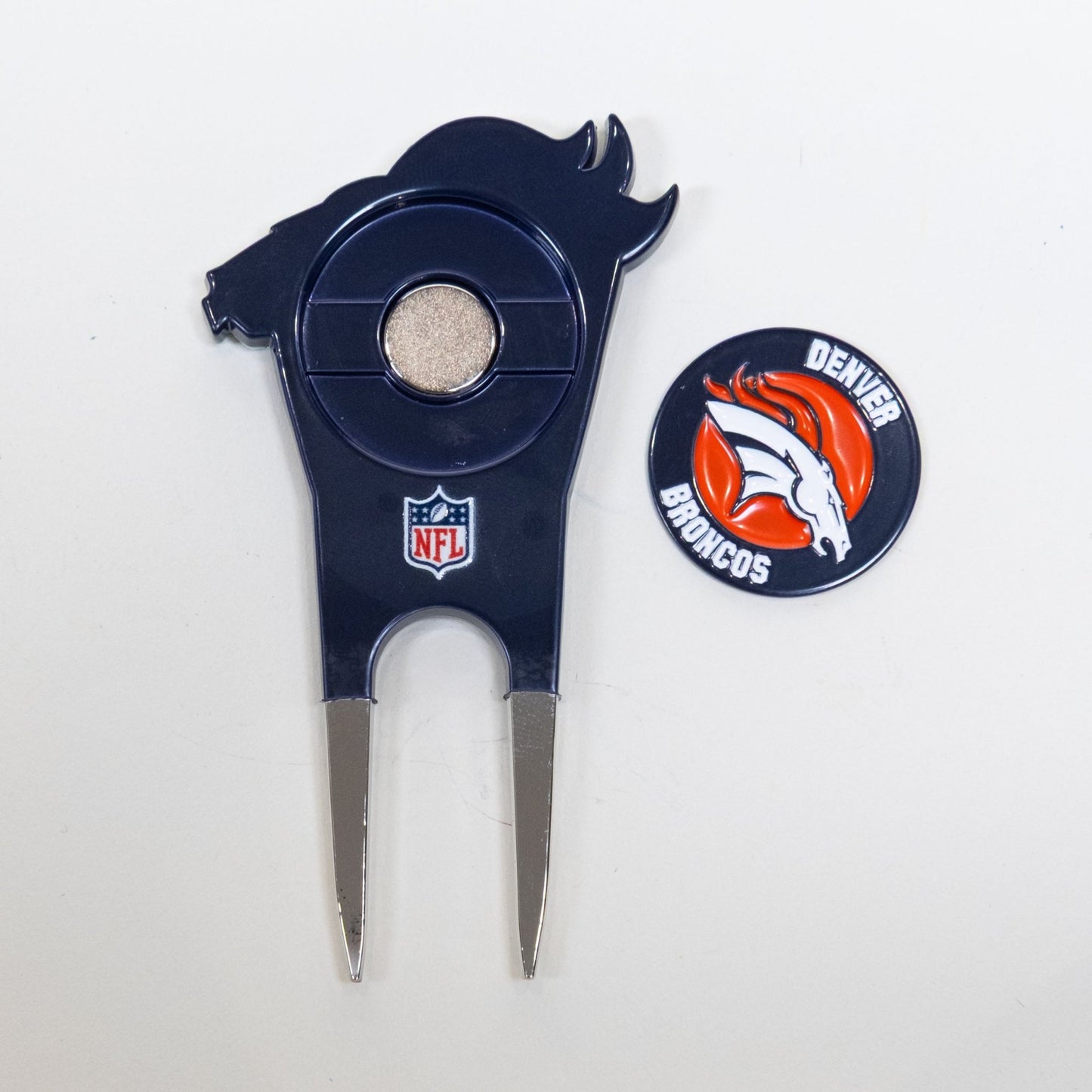 Team Golf DEN Broncos Divot Tools - Custom Shaped - 
