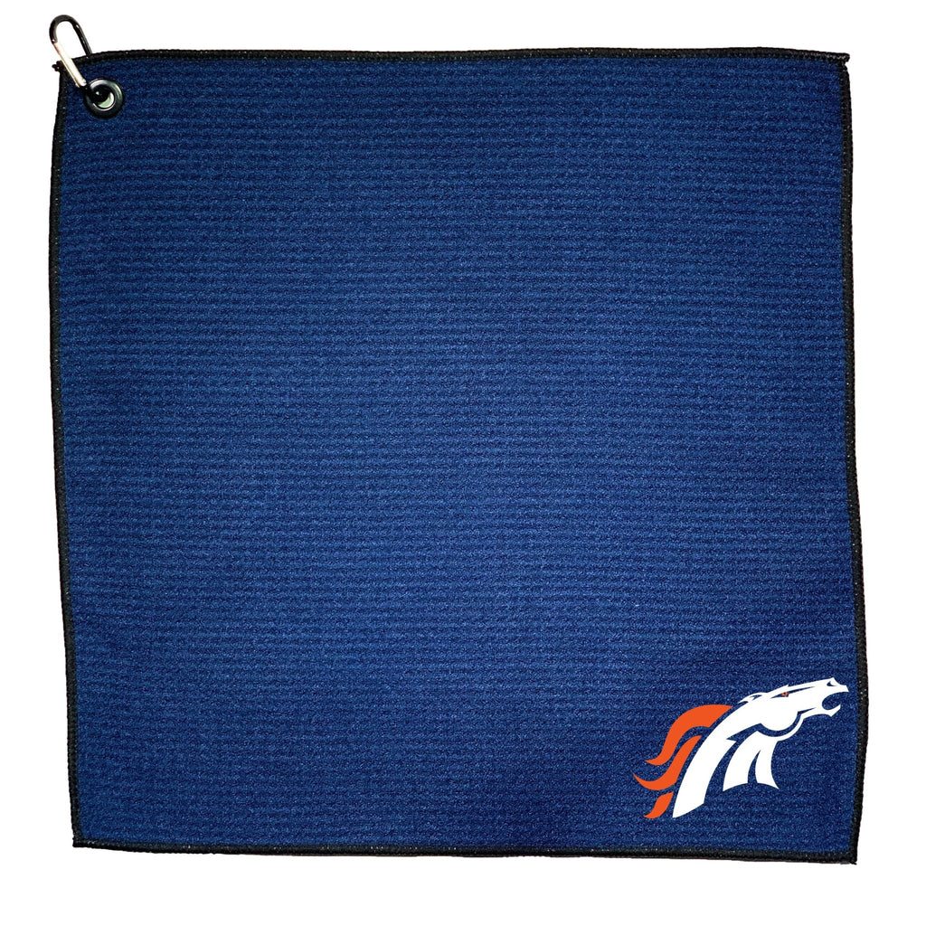 Team Golf DEN Broncos Golf Towels - Microfiber 15X15 Color - 