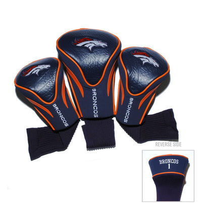 Denver Broncos 3 Pack Headcovers | Team Golf