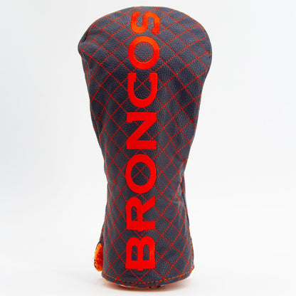 Team Golf Denver Broncos DR/FW Quilted Headcovers - Team Golf USA