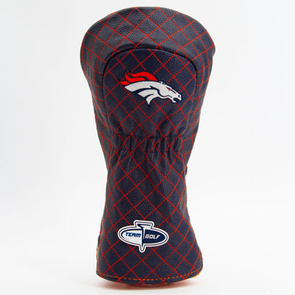 Team Golf Denver Broncos DR/FW Quilted Headcovers - Team Golf USA