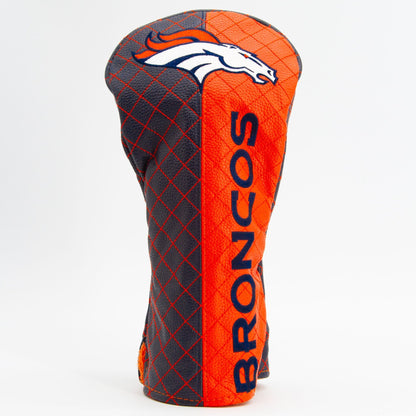 Team Golf Denver Broncos DR/FW Quilted Headcovers - Team Golf USA