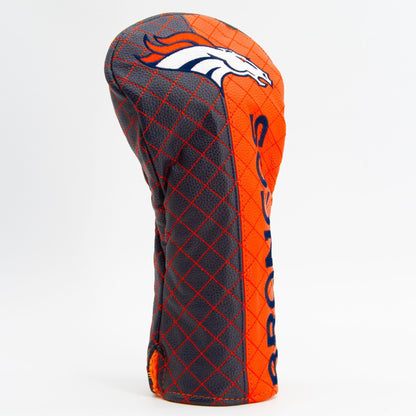 Team Golf Denver Broncos DR/FW Quilted Headcovers - Team Golf USA