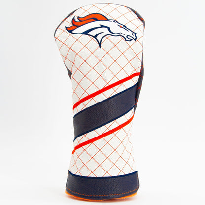 Team Golf Denver Broncos DR/FW Quilted Headcovers - Team Golf USA