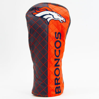 Team Golf Denver Broncos DR/FW Quilted Headcovers - Team Golf USA