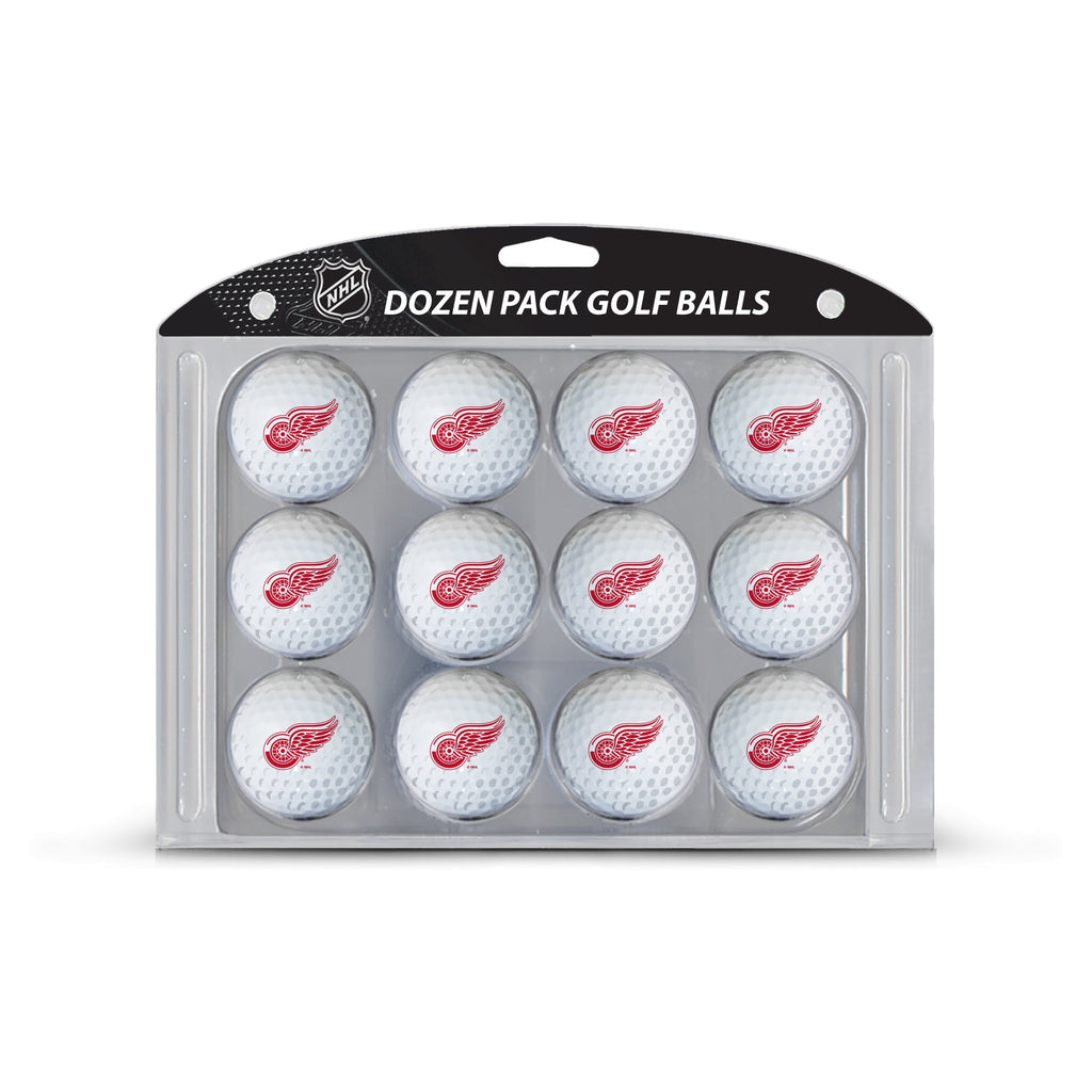 Team Golf DET Red Wings Golf Balls - 12 Pack - White