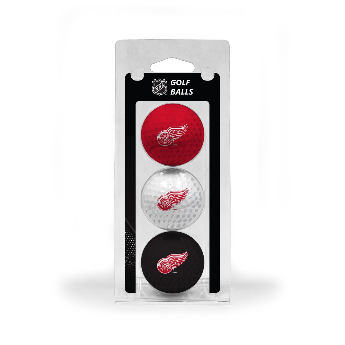 Team Golf DET Red Wings Golf Balls - 3 Pack - Team
