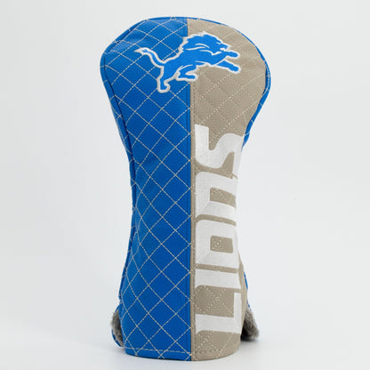 Team Golf Detroit Lions DR/FW Quilted Headcovers - Team Golf USA