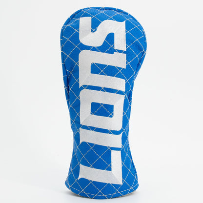 Team Golf Detroit Lions DR/FW Quilted Headcovers - Team Golf USA