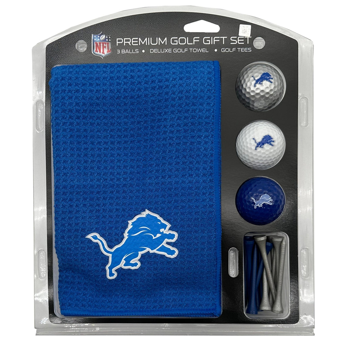 Team Golf Detroit Lions Golf Gift Sets - Microfiber Towel Gift Set-Color -