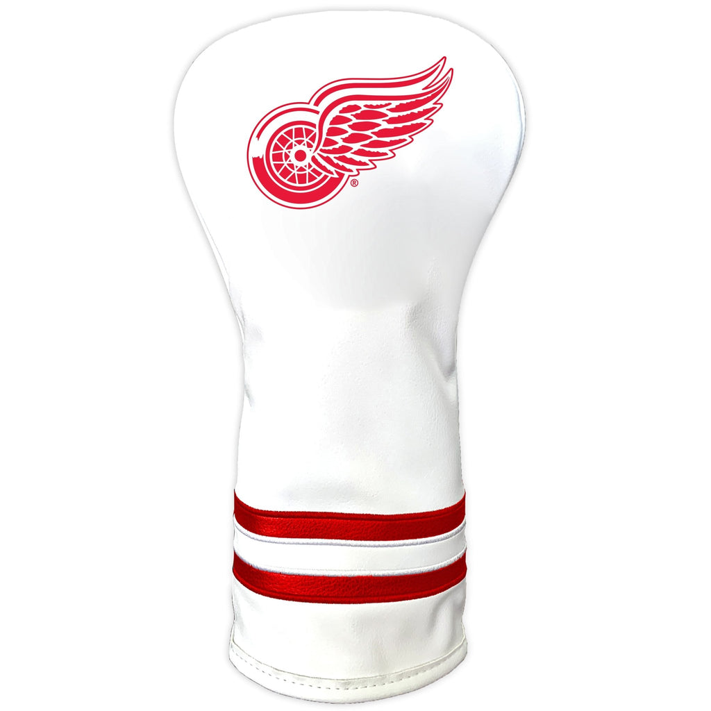 Team Golf Detroit Red Wings DR/FW Headcovers - Vintage Driver HC - Printed White