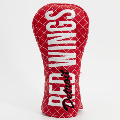 Team Golf Detroit Red Wings DR/FW Quilted Headcovers - Team Golf USA