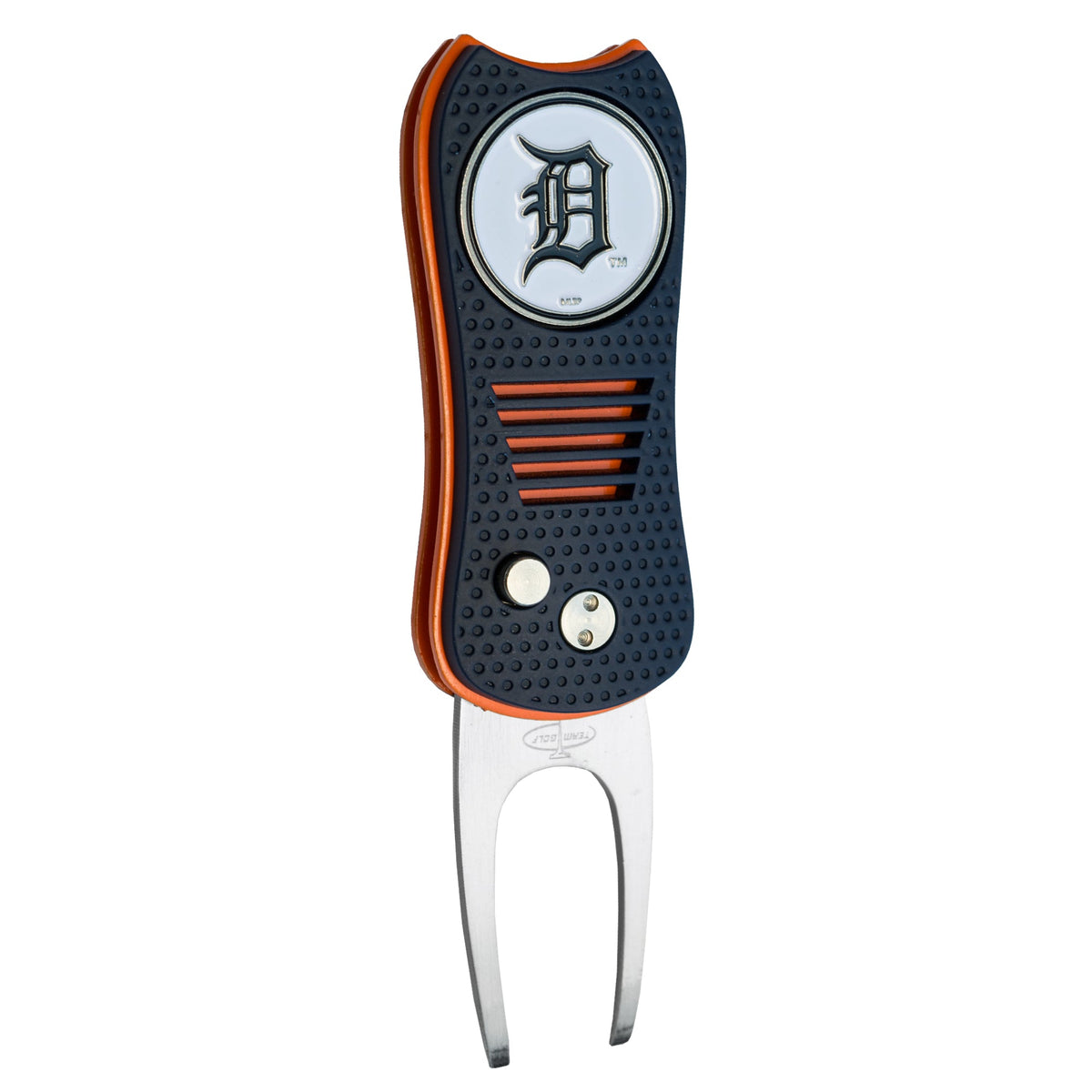 Team Golf Detroit Tigers Divot Tools - Switchblade Divot Tool - 