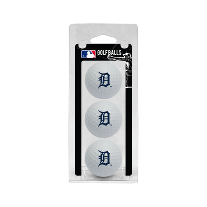 Team Golf Detroit Tigers Golf Balls - 3 Pack - White
