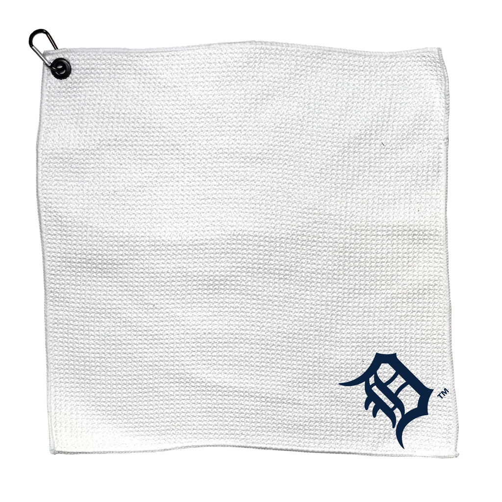 Team Golf Detroit Tigers Golf Towels - Microfiber 15X15 White - 