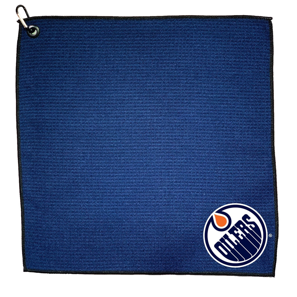 Team Golf EDM Oilers Towels - Microfiber 15X15 Color - 