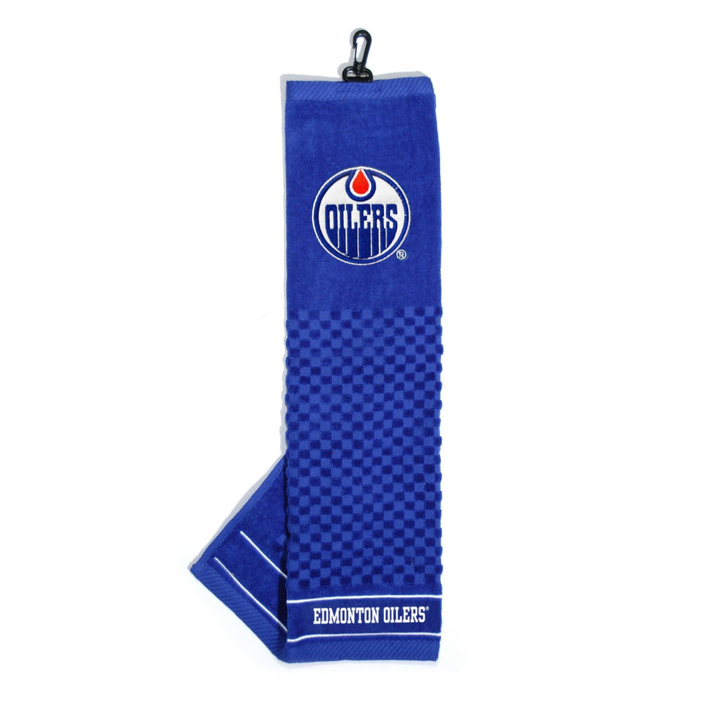 Team Golf EDM Oilers Towels - Tri - Fold 16x22 - 