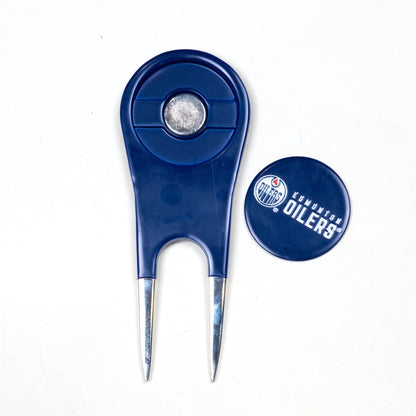 Team Golf Edmonton Oilers Divot Tools - Custom Shaped - 